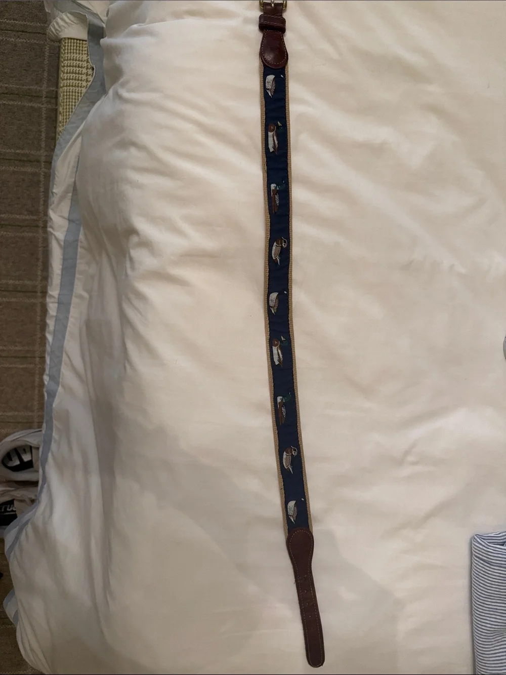 Preston Boys Preppy Belt size 24 with mallard ducks